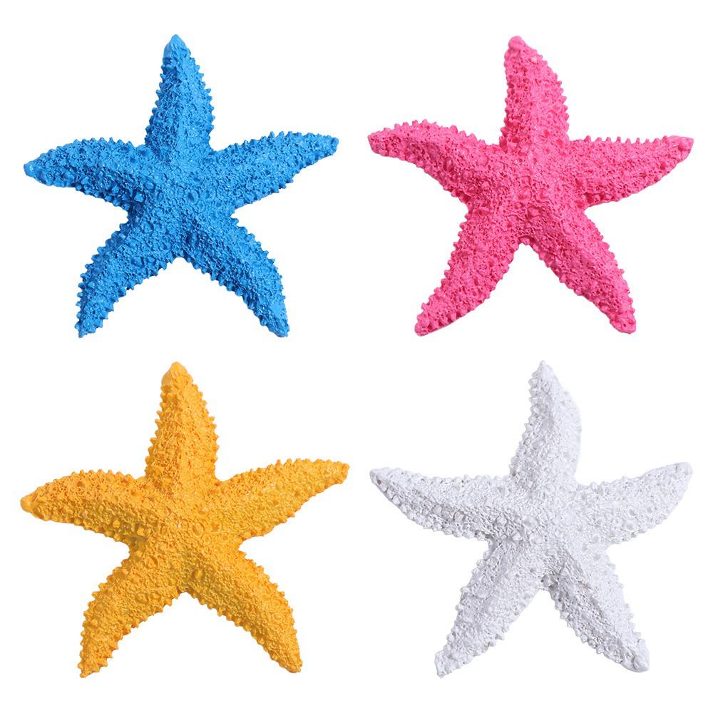 Cute Starfish Ornaments Resin Sea Stars Decoration Simulation Starfish  Wedding