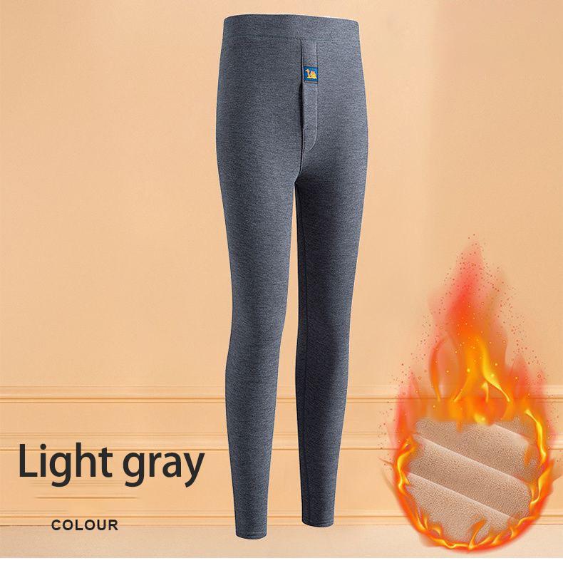 Термобелье Мужская Зимняя Одежда Флис Сохраняющие Тепло Брюки Мягкие Удобные Трусы Домашняя Одежда Дышащие Термо Леггинсы