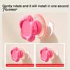 Kitchen Organization Hooks Flower Suction Cup Hook, No Drilling Removable And Reusable Plastic Hanger, Glass Mirror Hangers Waterproof Adhesive