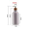 500ml Soap Dispenser Refillable Plastic Shoulder Bottle with Lotion Pump Shampoo Shower Gel Bottles Refillable Lotion Liquid