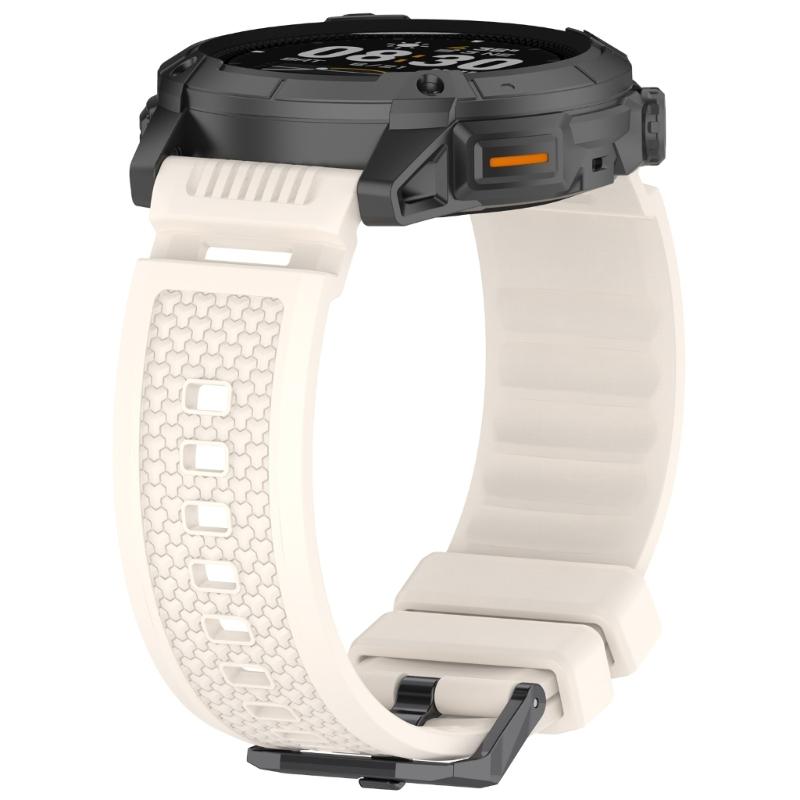 24mm Quick Release Silicone Watch Band Smooth Design Comfortable Strong Lightweight Accessory for NOMAD Use