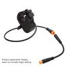 Electric Bike Butt Plug Male To Male/Female To Male Extension Wire For E-Bike Display 3Pin Sensor Thumb Throttle Cables