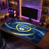 Большой коврик для мыши с принтом футбольного клуба Leeds United, противоскользящий расширенный игровой коврик для стола для офиса и дома