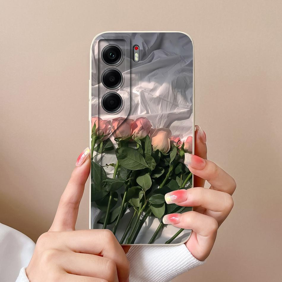 Чехол для телефона Tecno Camon 40 Pro Милые животные Мягкая задняя крышка Жидкий силиконовый корпус для телефона Camon40 Pro 4G 5G Защита от падения Funda