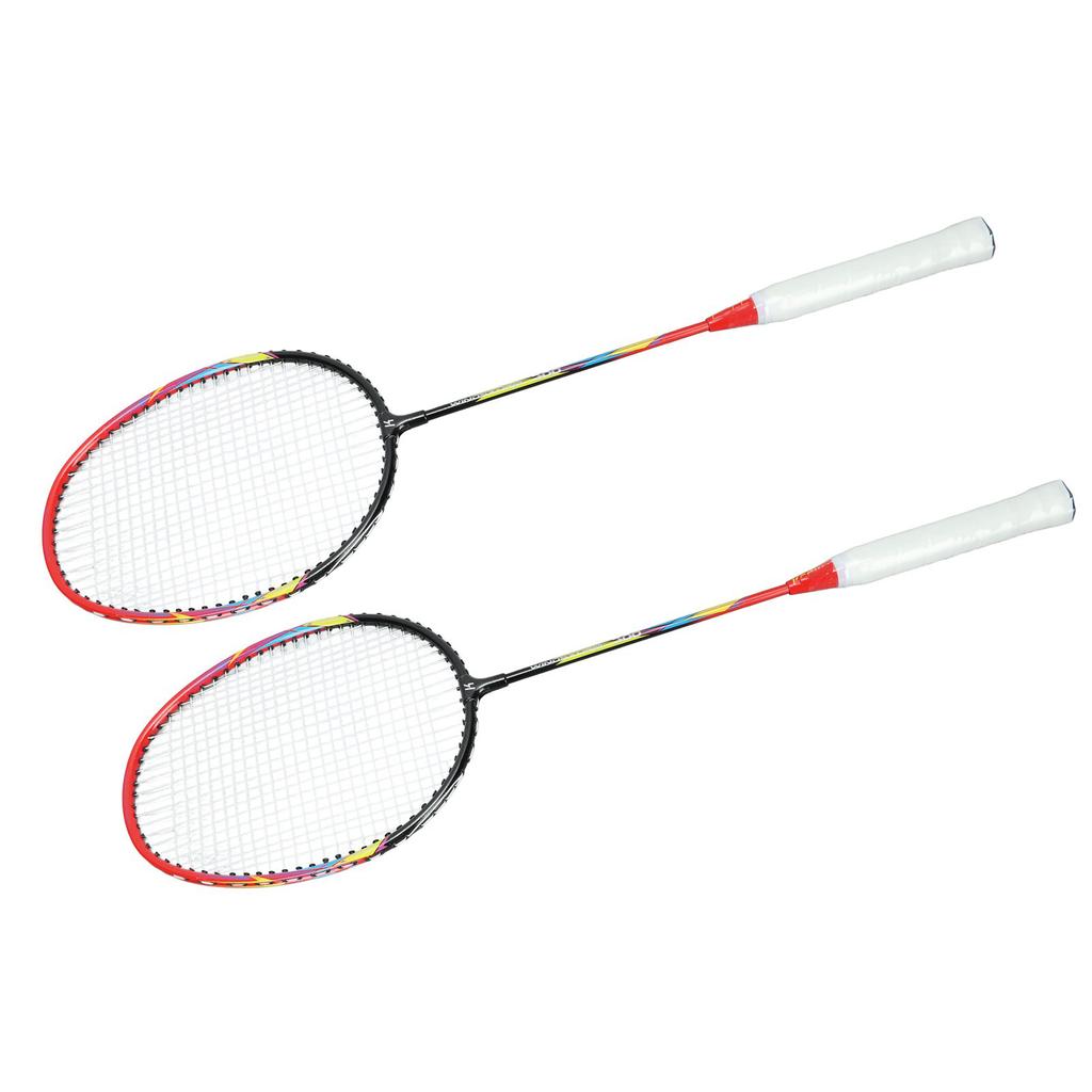 Badminton Racket Set Split Aluminum Alloy Badminton Racquets with Storage Bag for 2 Players Outdoor