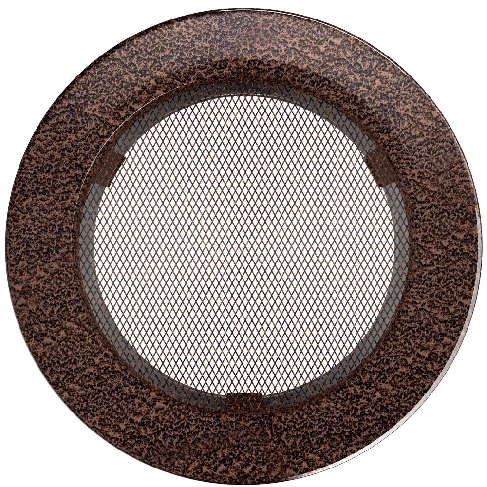 Крышка вентиляционная круглая Ø 150 медь