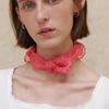 AMONG A DOT ORGANZA RIBBON SCARF [3colors]