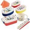 Skater Mini Towel Included Thomas Friends 4 Piece Set Antibacterial Square Bento Box 450ml Chopsticks Chopstick Box Cup Seal Container Set of 3 & &