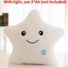 Colorful Illuminated Plush Pillows In Adorable Star Moon And Heart Shapes For Kids