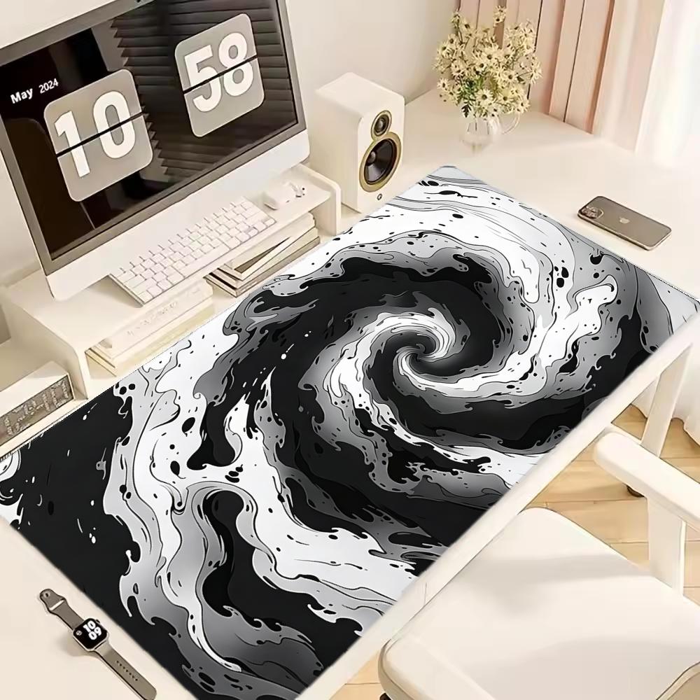 Ink Marble Abstract MousePad Mouse Pad Large Computer Office Table Mats XXL Anti-slip HD Gaming Keyboard Mousepads Long Desk Mat