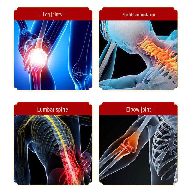 Baicao Pain Relief Patch for Cervical, Shoulder, Waist, Knee, and Joint - Warm Moxibustion Fever Therapy Gift.