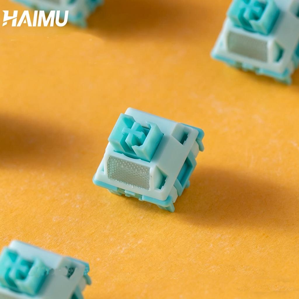 Haimu Переключатель для озвучивания UPE 3,6 мм 42 г Линейные переключатели Предварительно смазанные для механической клавиатуры Игровой переключатель Стабильный Плавный HIFI Звук