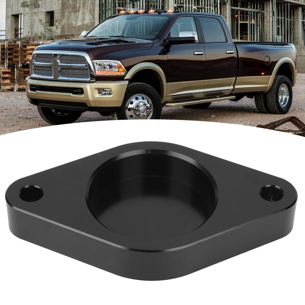 Подходит ли замена пластины резонатора турбокомпрессора из алюминия с ЧПУ для Dodge Duramax 11?16Черный