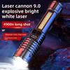 TYPE-C Zoom Powerful Torch Ultra Bright Work Light New Camping Lantern  Outdoor Hiking