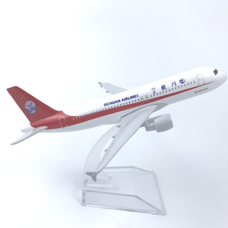 A320 Asian Airways Series 1:400 Scale 16cm Aircraft Metal Alloy Aviation Souvenir Replica Diecast Airplane Model With Stand