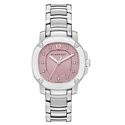 BBY1805 Женские часы Britain Diamonds с розовым циферблатом