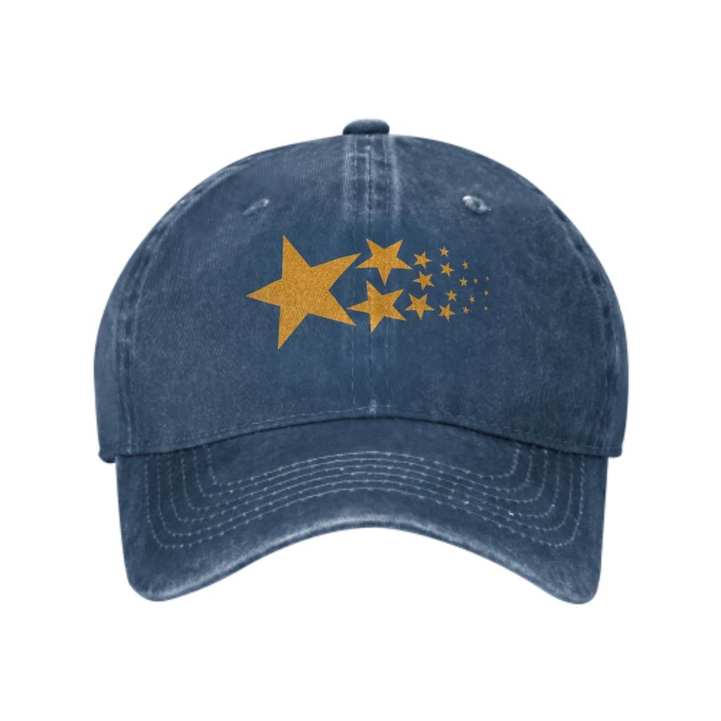 Star Summer Classic Fashion Men Trucker Hat Cotton Breathable Women Cowboy Cap Outdoor Leisure Basketball Caps