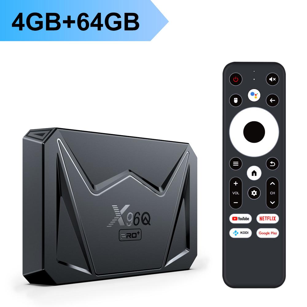 X96Q PRO+ Android 14 TV Box Allwinner H728 Octa Core Gigabit Ethernet Wifi 6 BT5.0 Set Top Box Media Player