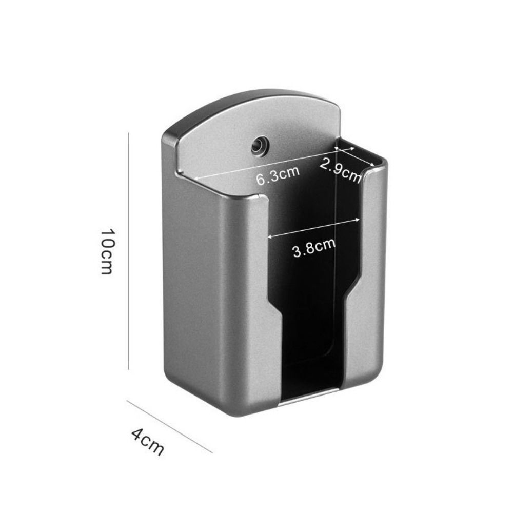 Universal Storage Box No Punching Required Mobile Phone Plug Case Durable Remote Control Holder