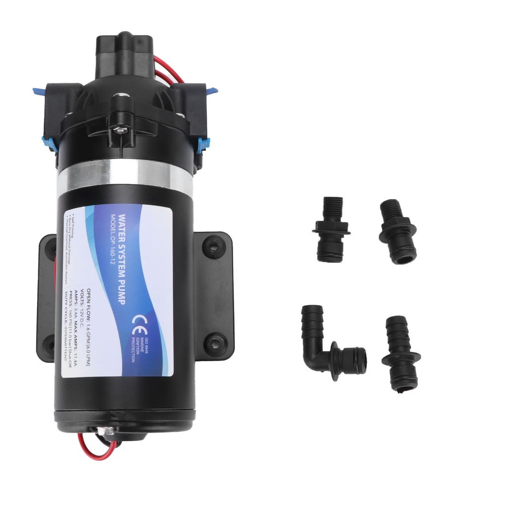 DC 12V мембранный насос высокого давления распылитель электрический для дорожного катка очиститель воды автомобиль