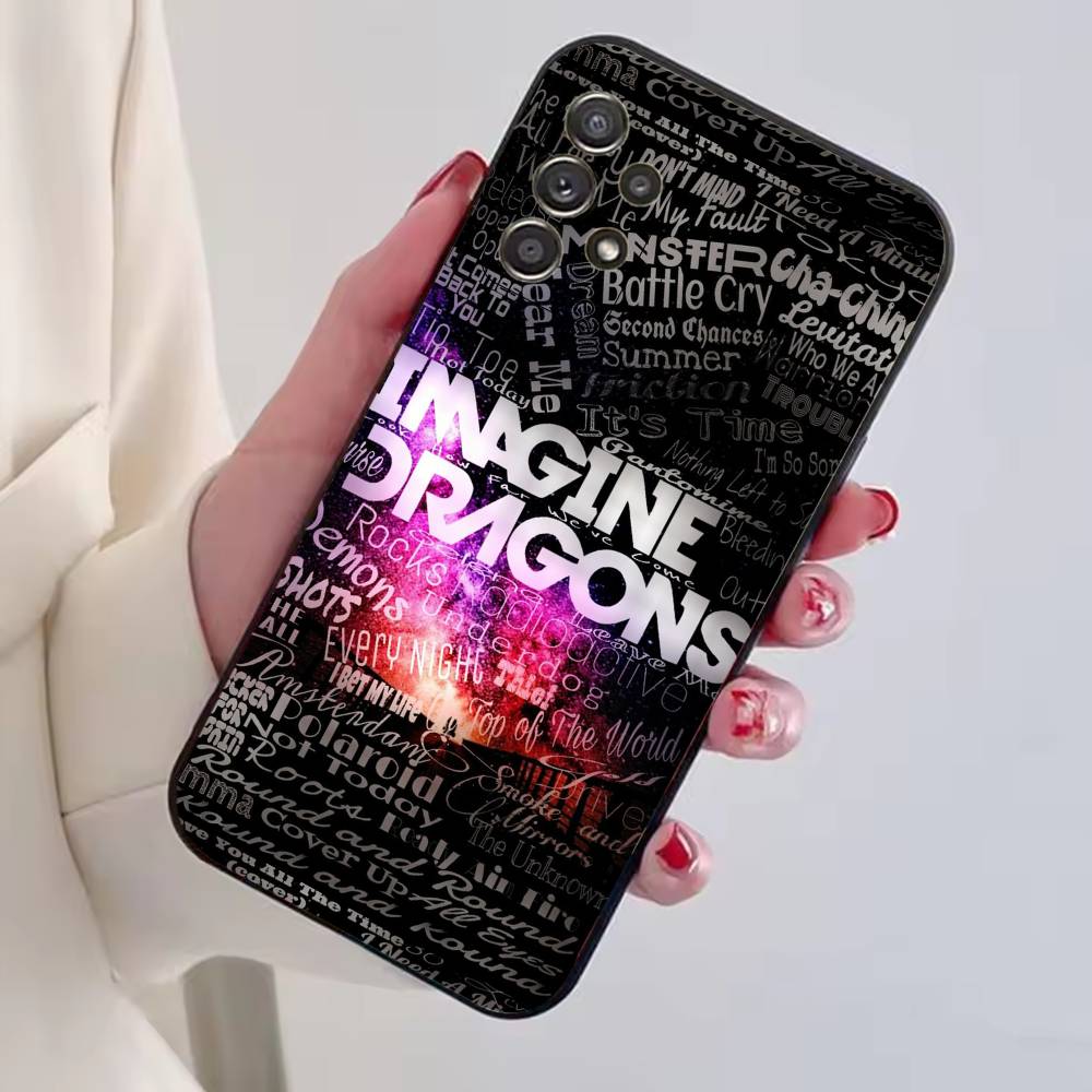 Чехол для телефона с изображением группы Imagine D-Dragons для Samsung S25, S24, S21, S22, S23, S30, Ultra, S20, Plus, Fe, Мягкий силиконовый черный чехол