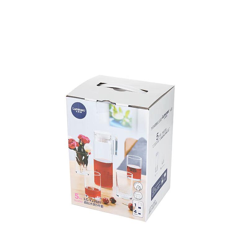 Luminarc Crystal Diamond 5-Piece Water Set