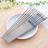 Chopsticks Non-Slip Stainless Steel Reusable For Kitchen
