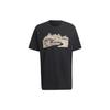 Originals Printing Round Neck Pullover Sports Short Sleeve Black Men's HF4770