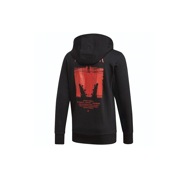 Adidas Jackets Men's Black Hooded Moderate Other DU8444
