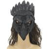 Black Crow Mask Bird Raven Mask Costume Bird Masks for Halloween Party Props Carnival Cosplay