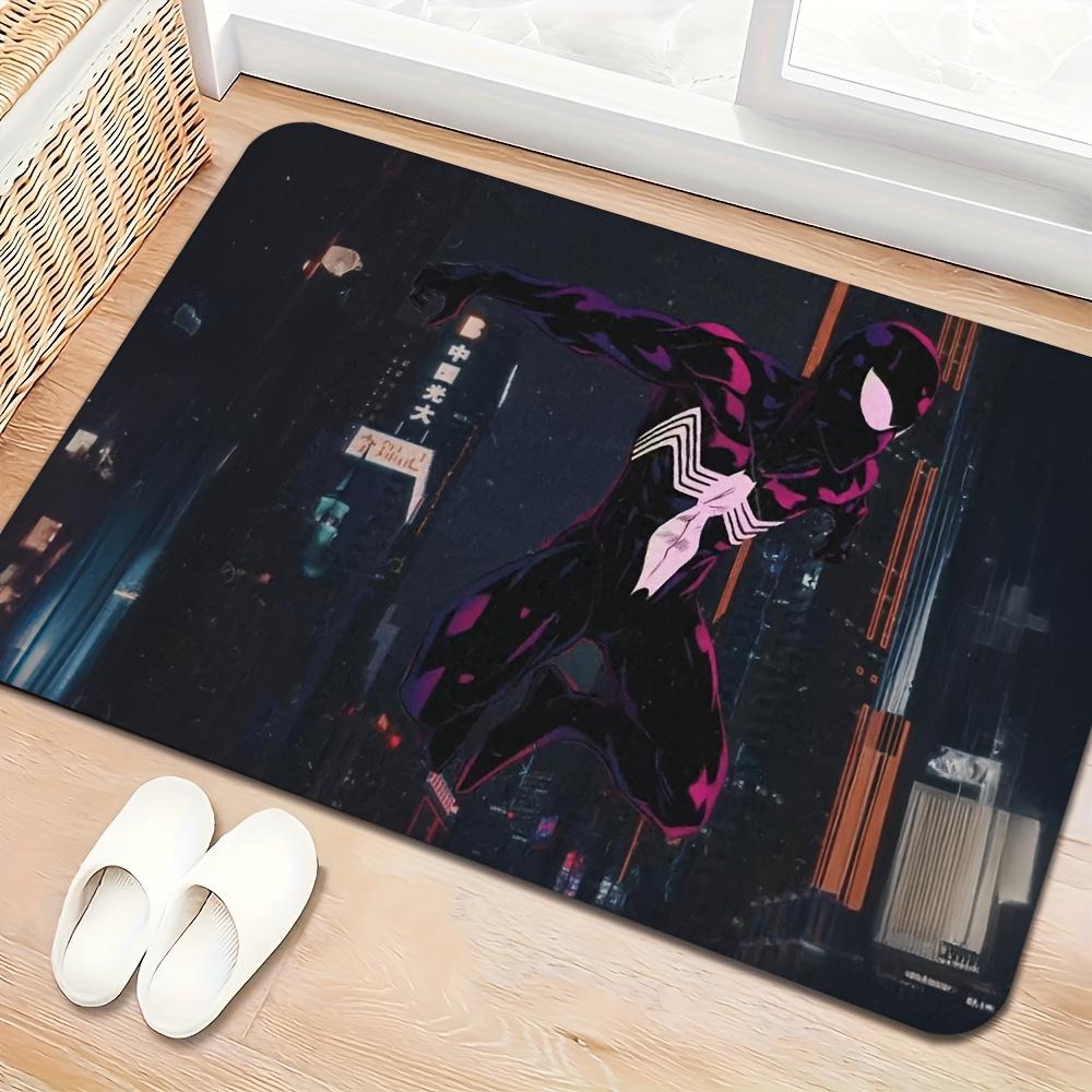 1pc, Floor Mat, Superhero & Classic Hero Themed Design, Multiple Sizes, Suitable for Living Room, Bathroom, Kitchen, Hotel, B