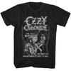 Горячая Распродажа OZZY OSBOURNE No More Tours Футболка с Графическим Принтом Мужская Женская Короткий Рукав Свободная Повседневная Хлопок Мягкая Удобная Летняя Новая Футболка Оверсайз Топ