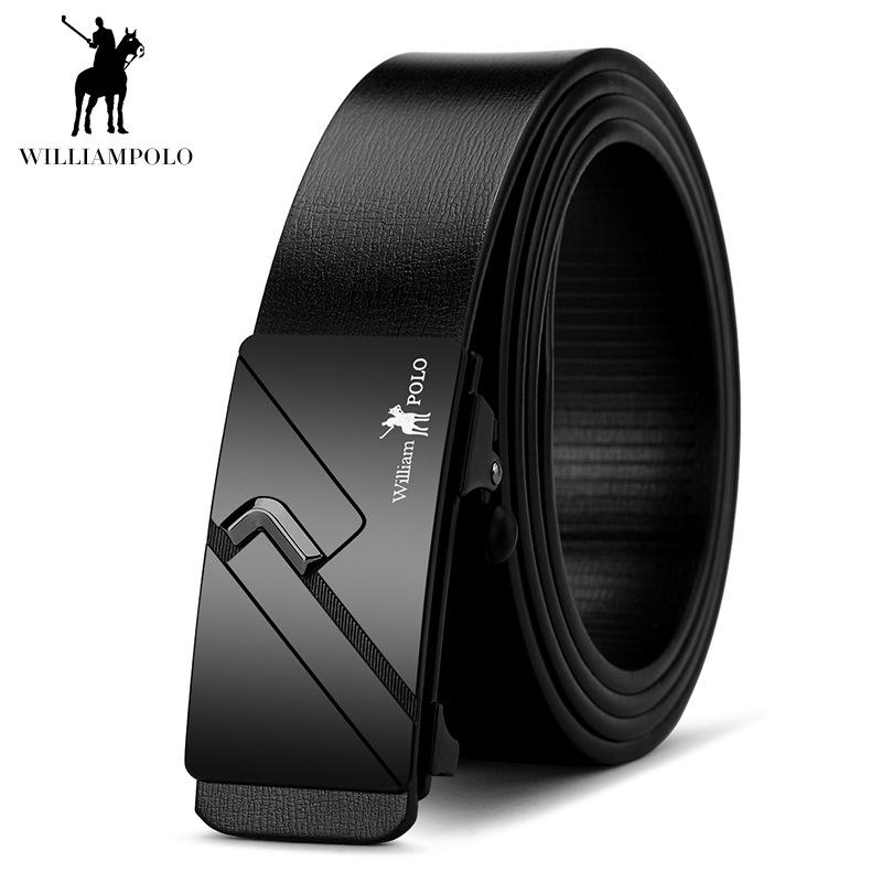 Mary Emperor Belt Men's Leather Belt Belt Belt Automatic Buckle Men's Business Casual Pants with Men's Leather Belt.