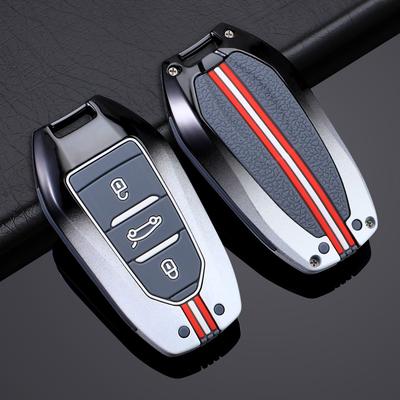 Чехол-накладка для ключа автомобиля из цинкового сплава для Peugeot 308 3008 508 5008 408 4008 208 301 407 для Citroen C4 C6 C3-XR Picasso DS Аксессуары
