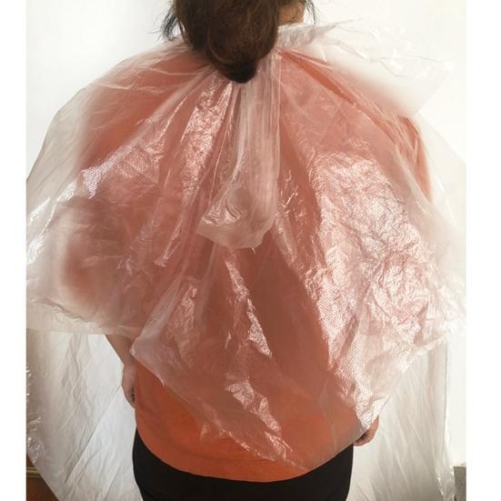 50 шт., бытовые одноразовые парикмахерские накидки с защитой от пятен, принадлежности для парикмахерских, фартук