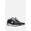 New Balance Black Suede And Blue Mesh Low Top Sneakers U991nv2 Navyd