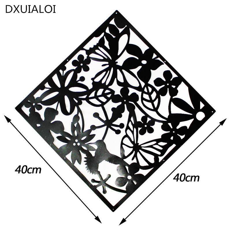 Украшения для дома, мода, 4 шт., бабочка, птица, цветок, подвесной экран, разделительная панель, занавеска для комнаты, настенный декор из пряжи