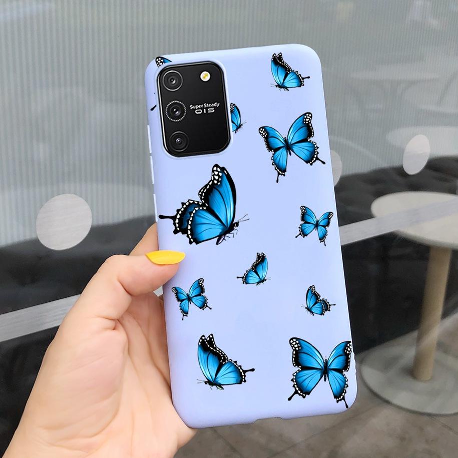 For Samsung Galaxy S10 Lite 2020 Case Colorful Flower Silicon Soft Back Cover For Samsung S10 Lite 2020 S5 S10lite SM-G770F Etui