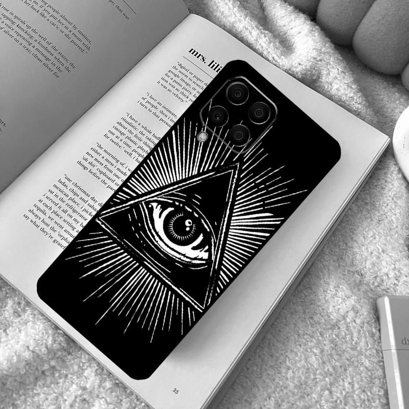Illuminati Eye Occult Pyramid Case For Samsung Galaxy M11 M12 M13 M14 M15 M06 M16 M36 M56 M31 M53 M32 M52 M35 M55 M34 M54