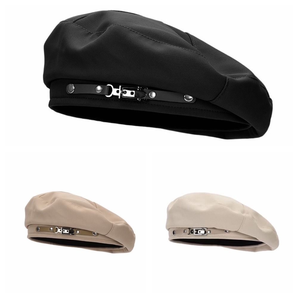 Металлическая цепочка плиссированная шляпа-берет солнцезащитная плиссированная восьмиугольная кепка шляпа художника облаков на открытом воздухе