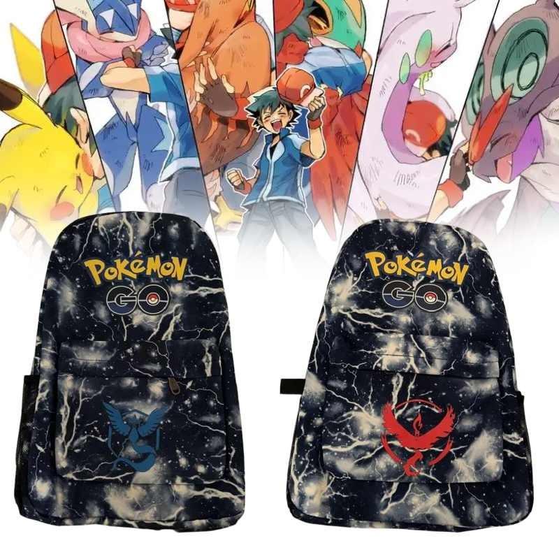 Рюкзак Pokmon из водонепроницаемой ткани Оксфорд для школьников