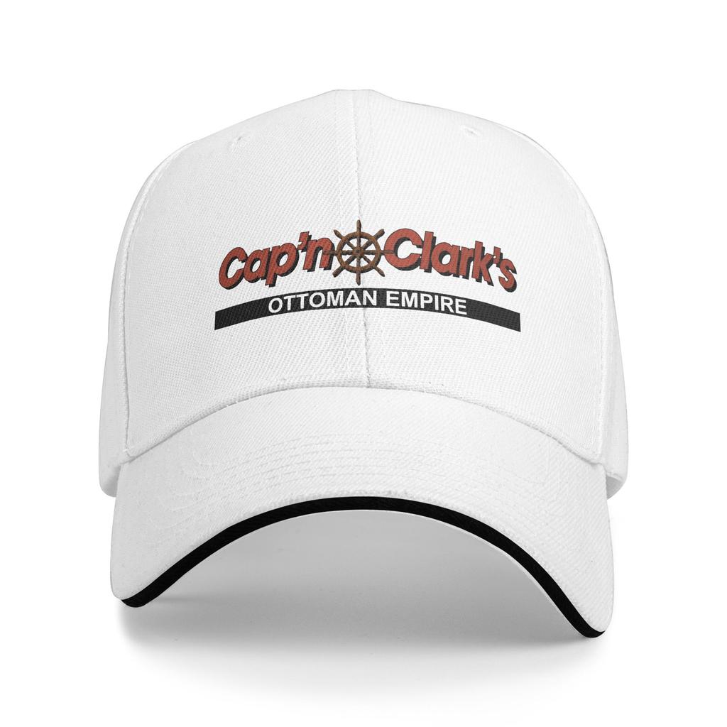 Backrooms Cap'n Clark's Ottoman Empire Sandwich Baseball Caps Classic Washed Horror Headwear Unisex Adjustable Fit Adult Hats