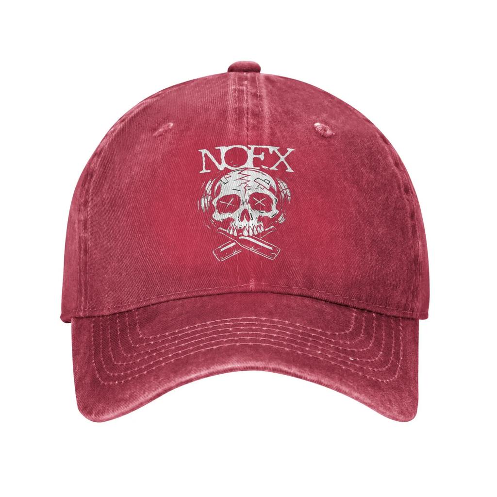 Бейсболка Nofx Band Летние Повседневные Хип-Хоп Кепки Музыкальные Унисекс-Подростковые С Индивидуальным Логотипом Охота Туризм Дышащие Бейсболки