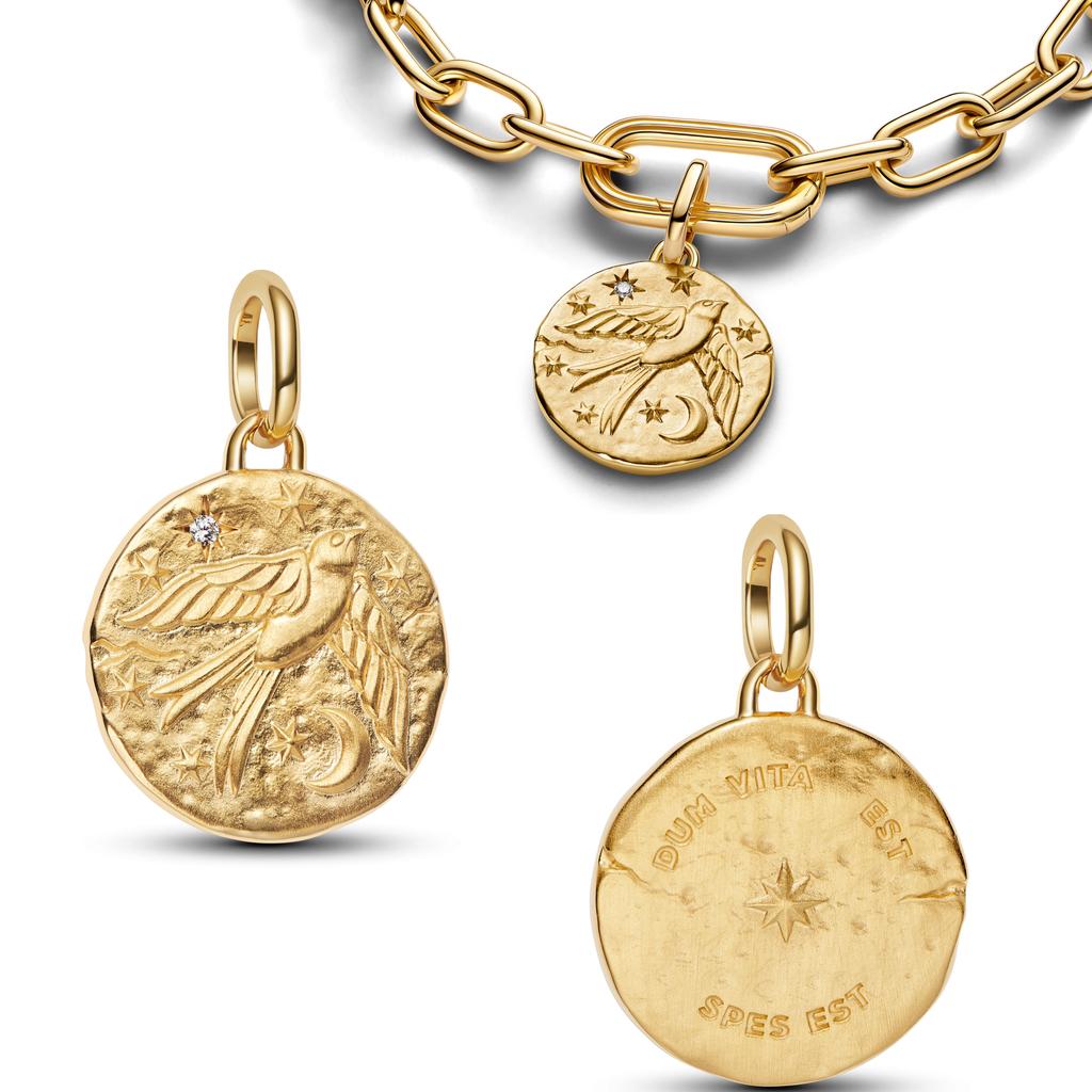 Новый подлинный подвеска-шарм Dangle Charm, совместимый с браслетами Me, идеально подходит для женщин, медь, Роскошный женский, Браслеты, Изящные украшения