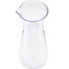 Beverages Dispenser Transparent Carafe Red Decanter Small Acrylic Party For Serving