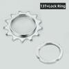 Резьбовые стопорные кольца для велосипедной втулки свободного хода с фиксированной передачей Аксессуары для велосипеда