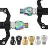 1 Pair Thicken Bike Pedal Axle Extenders 20MM Bike Pedals Adapters Bolt  Folding Bicycle