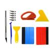 New Car Vinyl Wrap Film Card Scraper Squeegee Car Foil Wrapping Felt Remover Cleaning Squeegee Film Tool Auto Accessories
