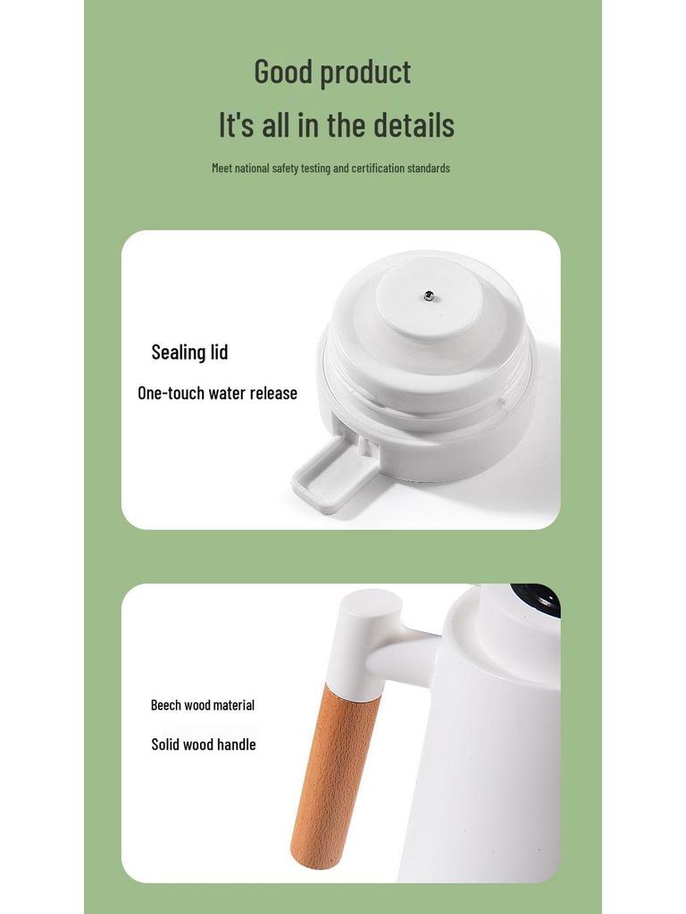 Умный термос-чайник большой емкости с изоляцией для горячей воды