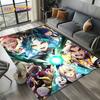 Новый ковер-циновка для одиночных мультяшных игр Genshin Impact для гостиной, спальни, дома, украшения дивана, детская игровая нескользящая напольная подстилка